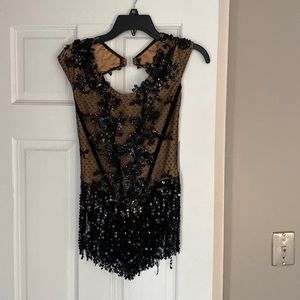 Cabaret dance costume for tween girl